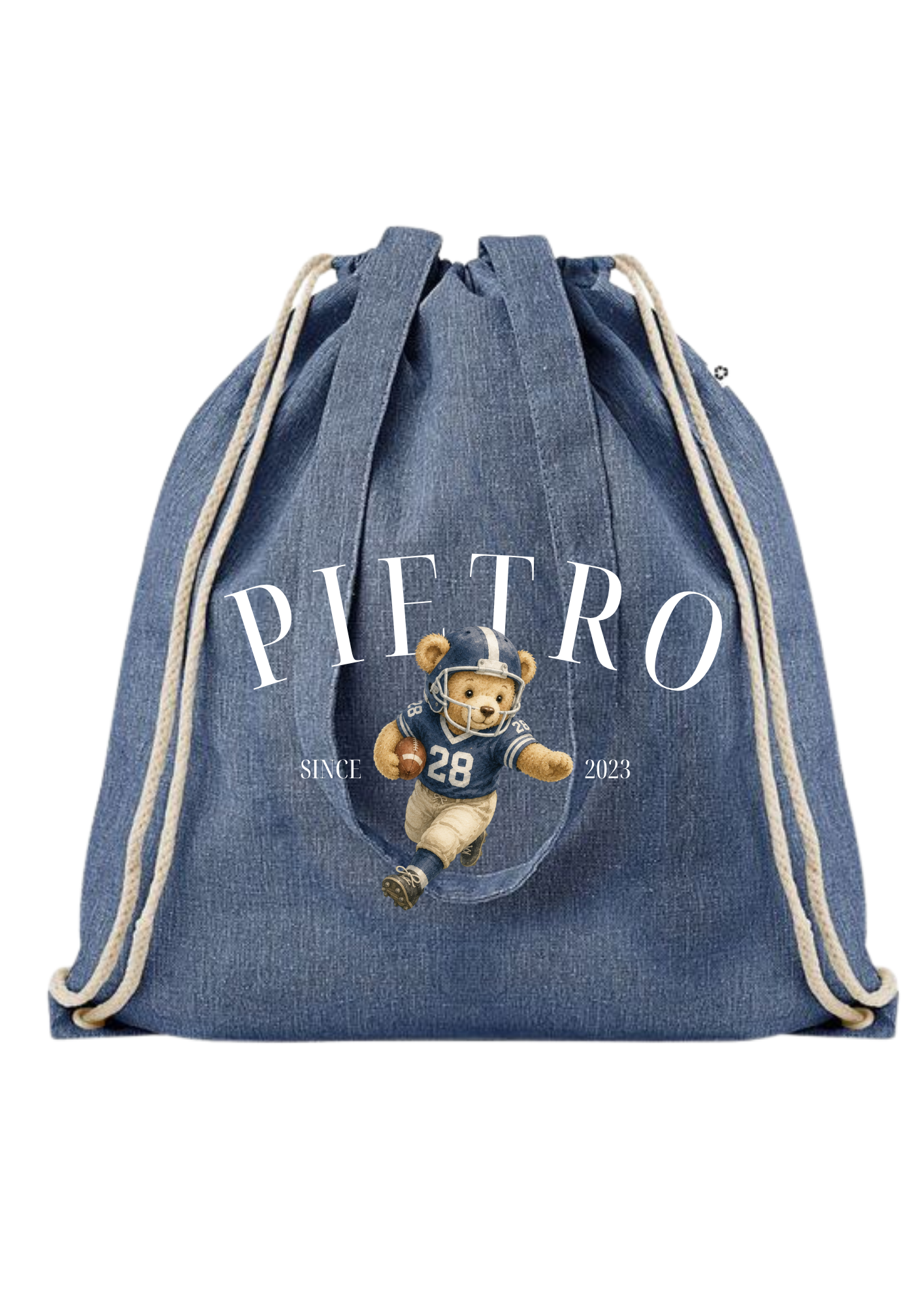 Sacca asilo Teddy Football