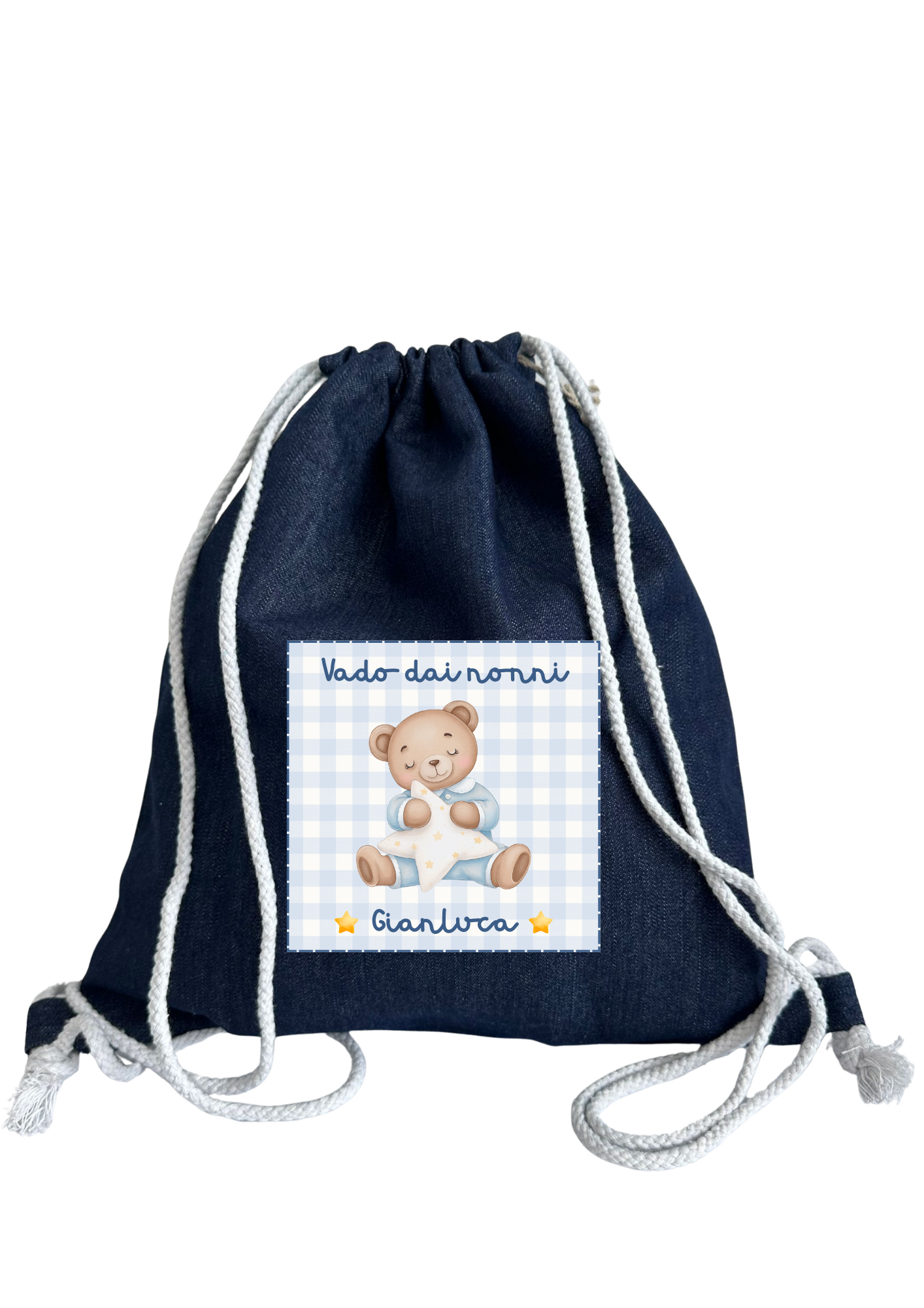 Sacca Asilo Little star Denim