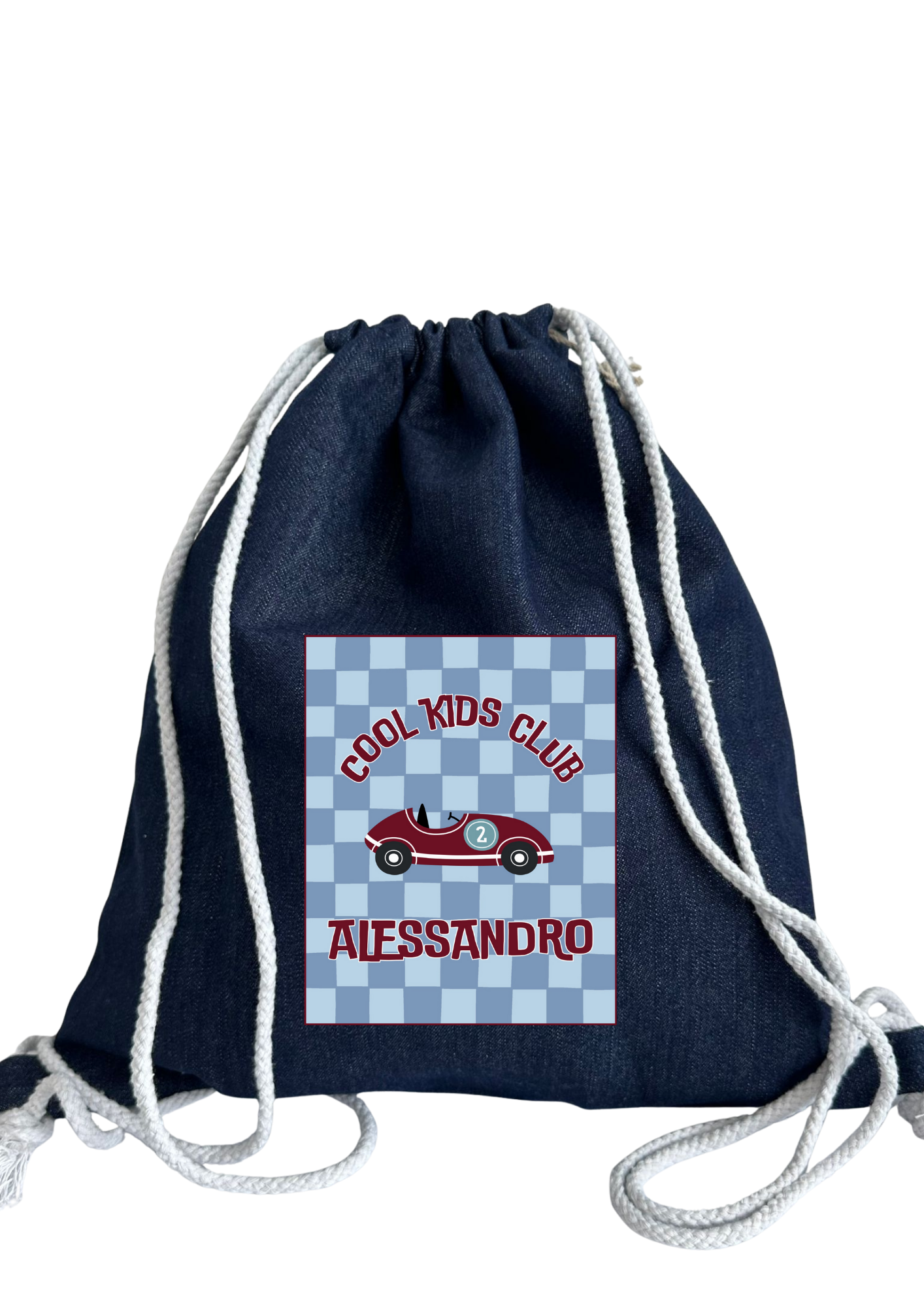 Sacca Asilo Mini race Denim