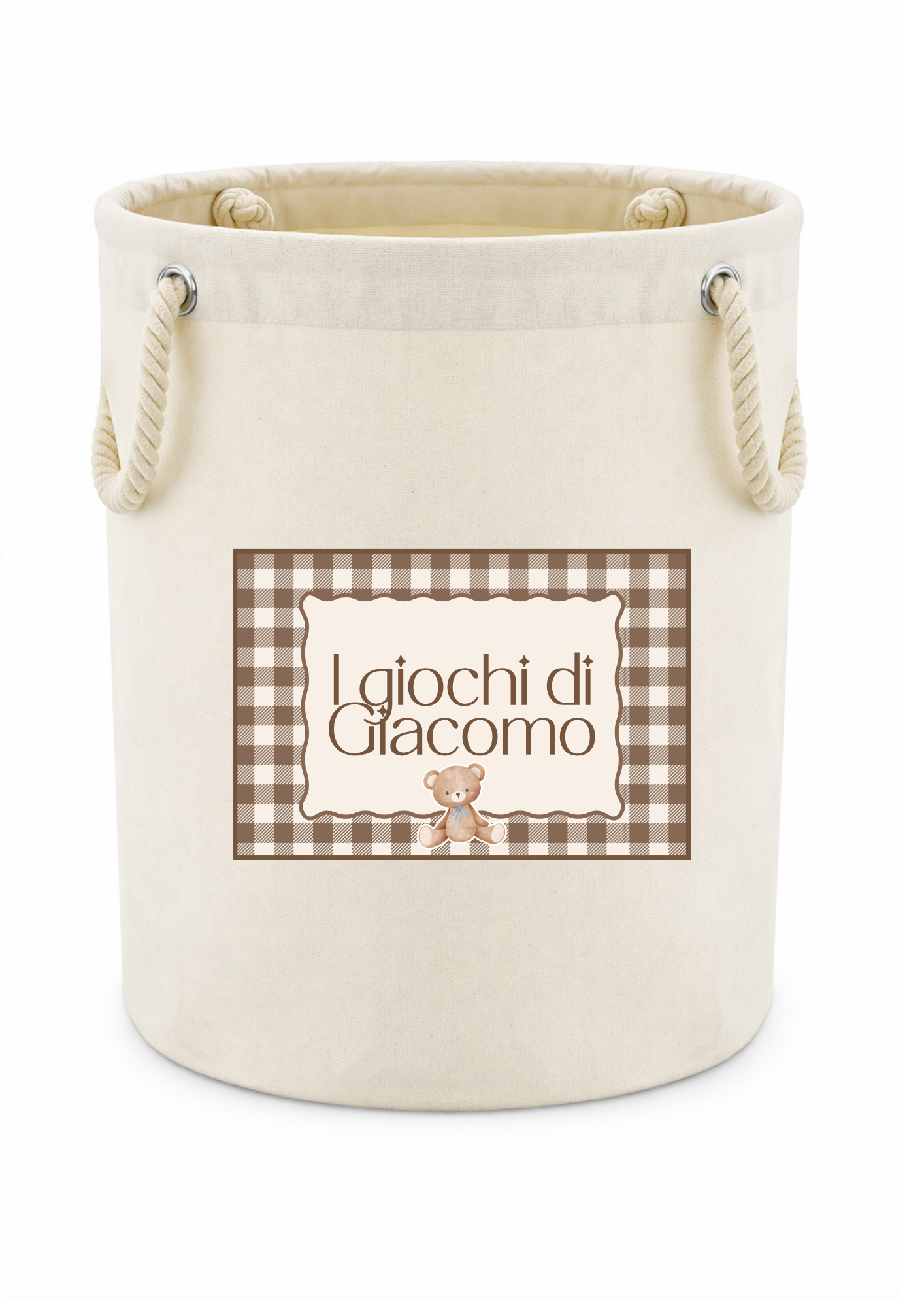 Cesto giochi Vichy