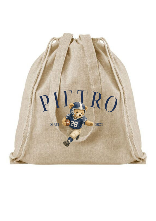 Sacca asilo Teddy Football