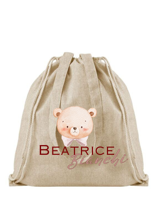 Sacca asilo Calligrapy