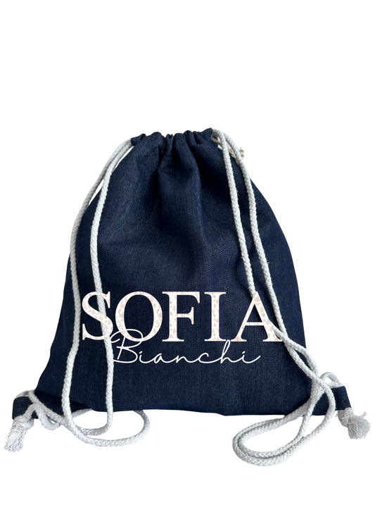 Sacca Asilo Blossom Denim