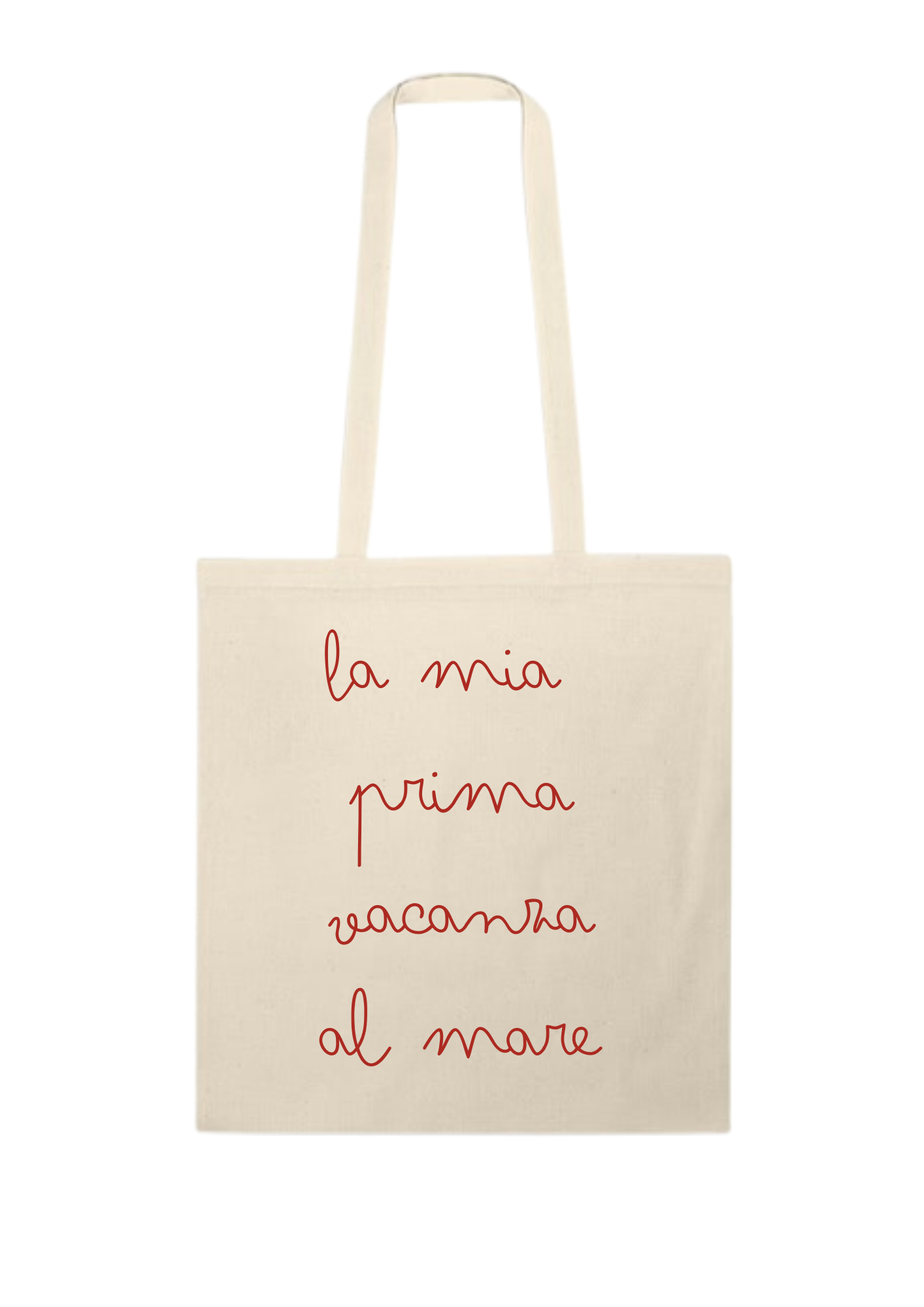 Tote bag first time