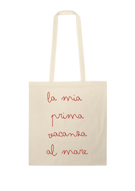 Tote bag first time